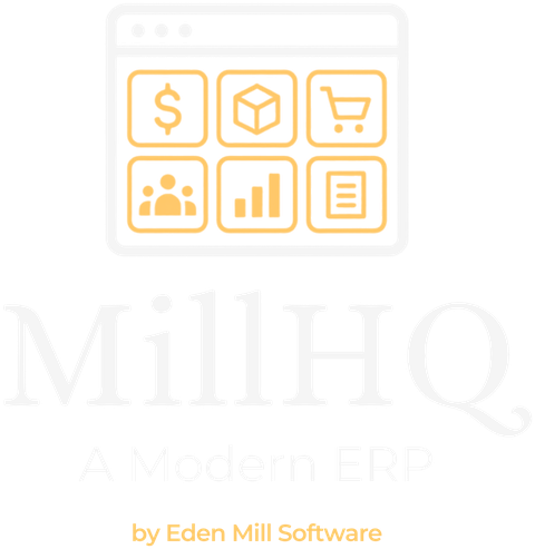 MillHQ — a modern ERP by Eden Mill Software
